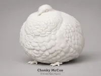 Statuette pigeon dodu Chonky McCoo — photo 1