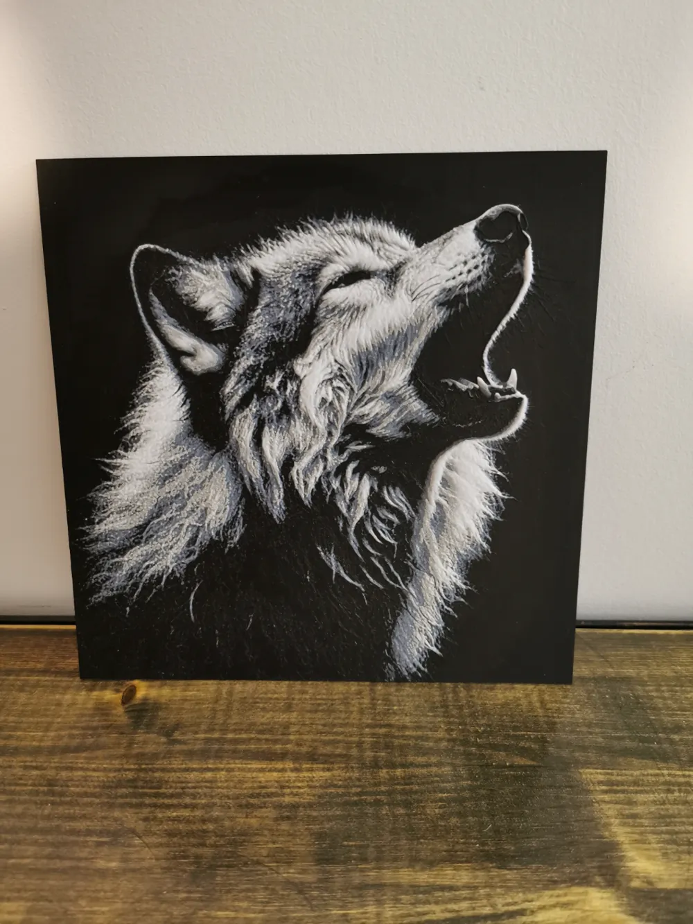 Wolf Art HueForge by KheemoMakerWorld: Download Free 3D Models