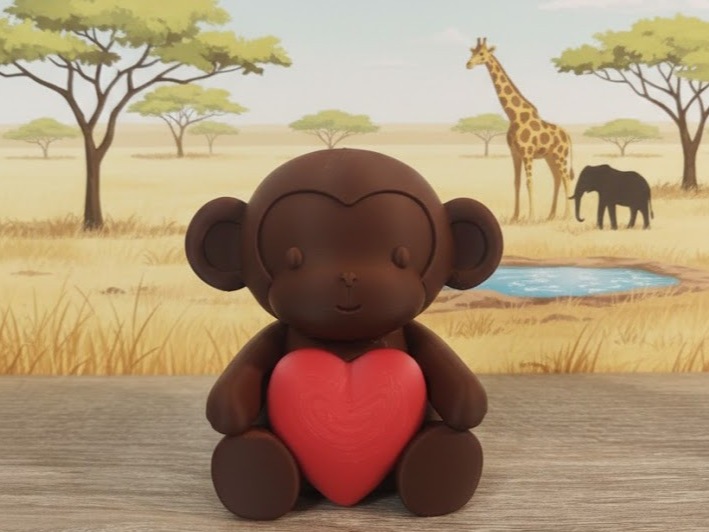 LoveMonkey: El Monito "Abraza-Corazones" 
