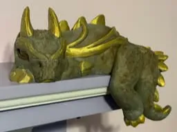 Sleepy Dragon Shadow Shelf Buddy