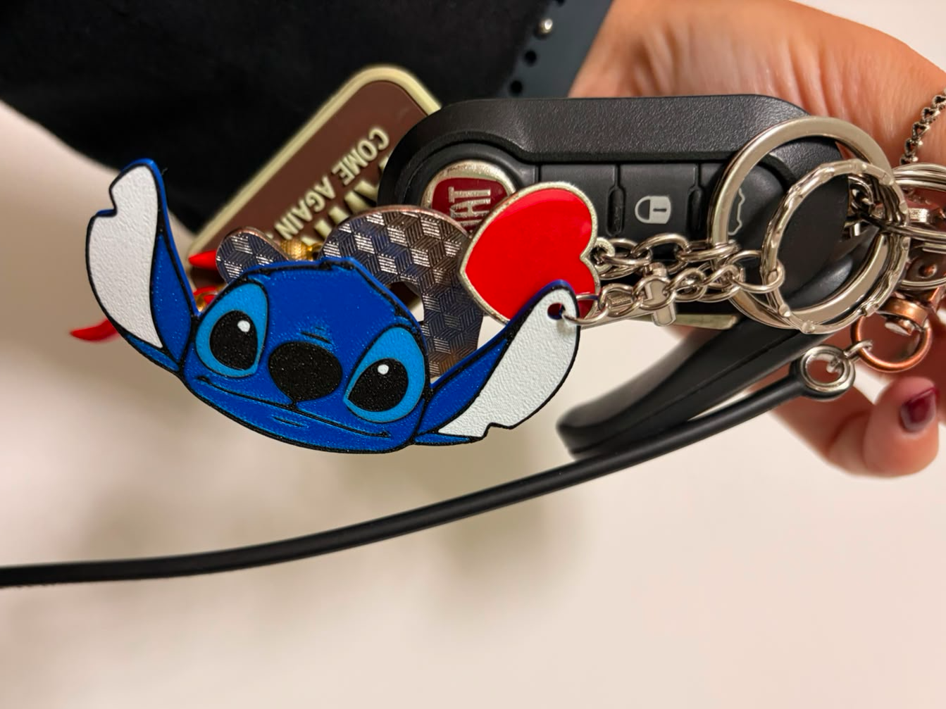 Stitch Keychain 3D model