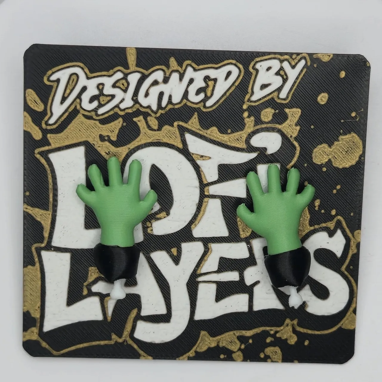 Zombie Hand Popper Earrings (Studs) view 2