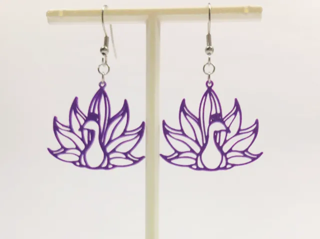 Peacock earrings 0.2 mm nozzle, no AMS