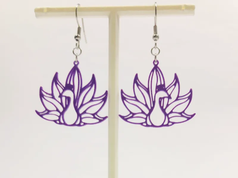 Peacock earrings 0.2 mm nozzle, no AMS