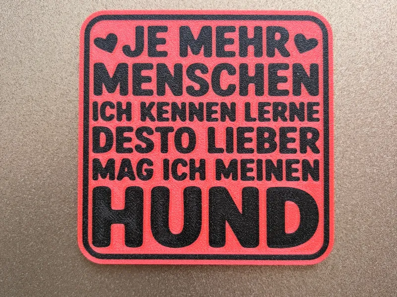 Lustige Sprüche Untersetzer