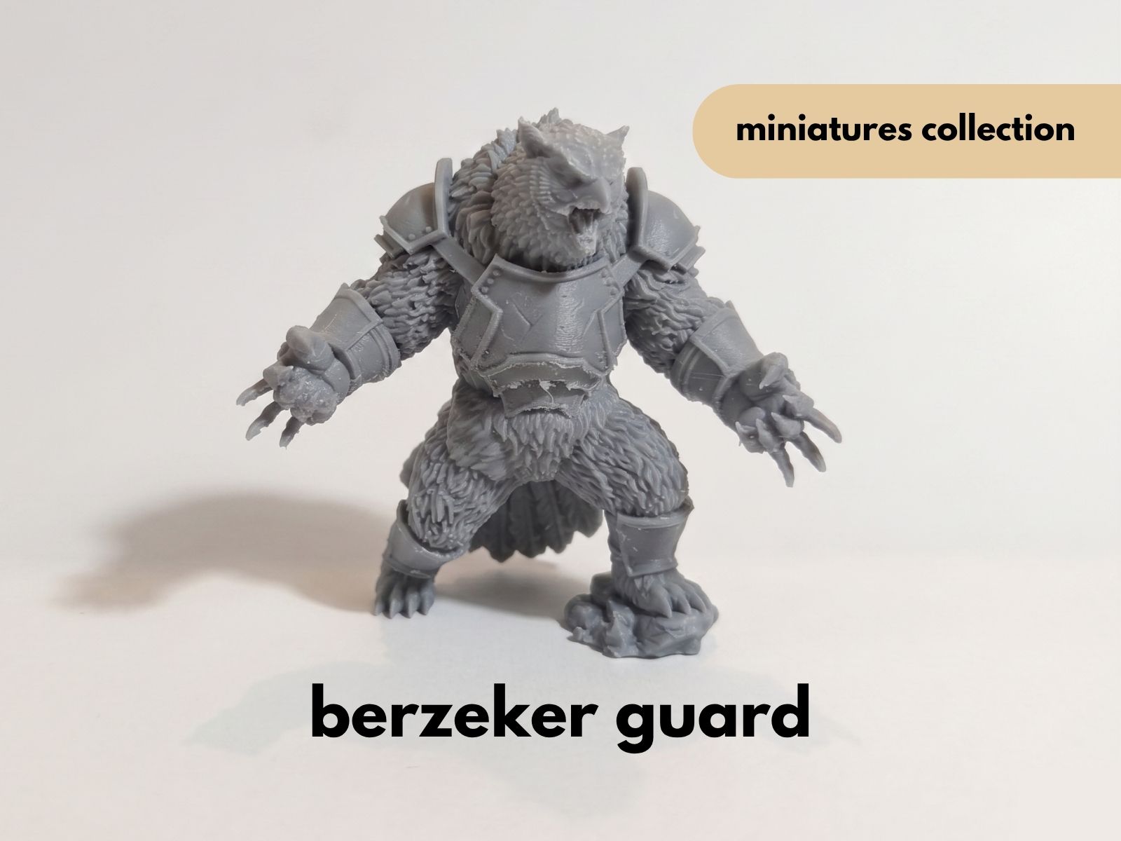 Miniatura 4 do modelo 3D Owlbears Squad - Dnd