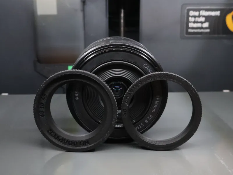 Lens Step up Adapter 43 to 49 mm & 49 to 43 mm