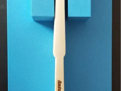 Jig for laser engraving fan 