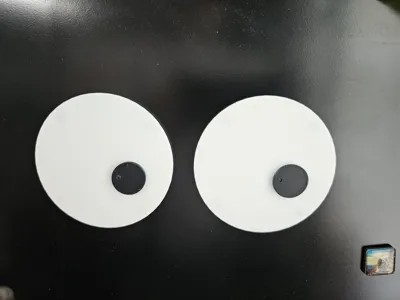 Large Magnetic "Googly" Eyes-approx 100mm or 4" 
