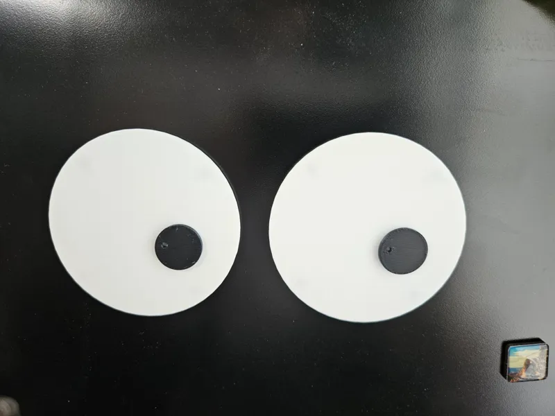 Large Magnetic "Googly" Eyes-approx 100mm or 4" 