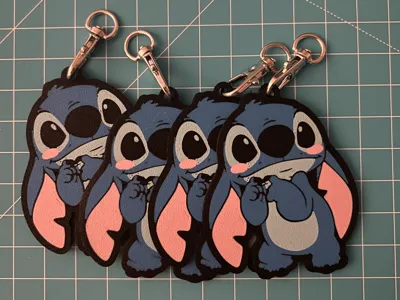 Stitch 4-color Keychain