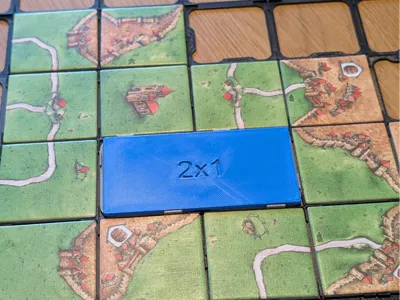 Carcassonne Multi-Size Tile Adapters