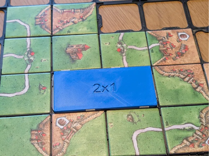 Carcassonne Multi-Size Tile Adapters