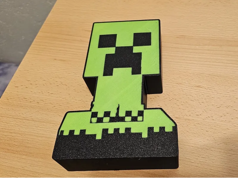 Minecraft Creeper Lightbox