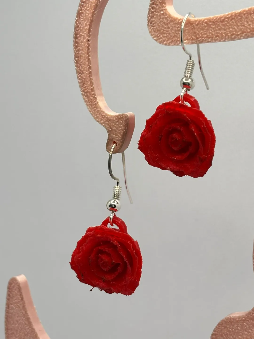 Rose Earrings view 2