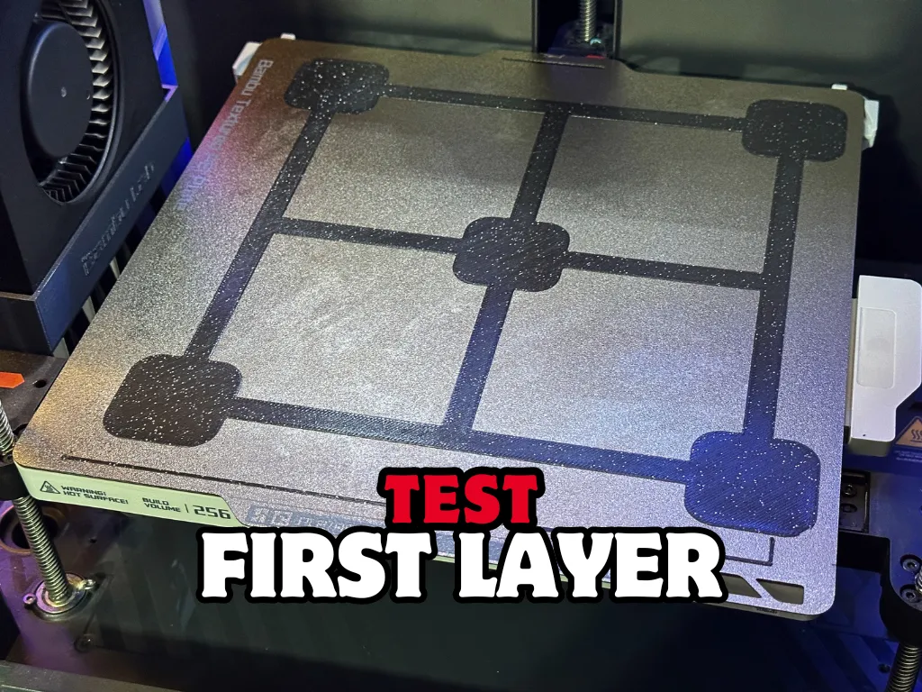 First Layer Test X1 - X1C - P1P - P1S - Free 3D Print Model - MakerWorld