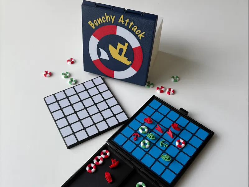 Benchy attack boardgame