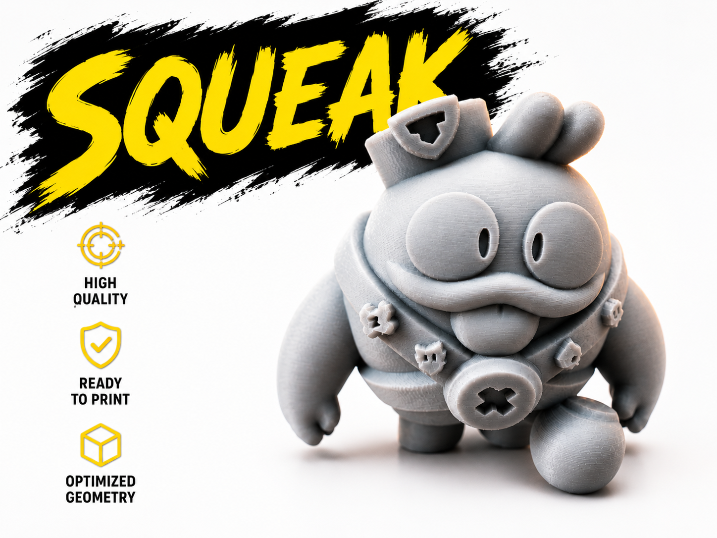 Squeak #1 – Brawl Stars Mini Figure 