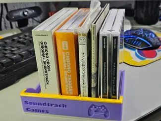 Organizador de Sountracks Dobles de Videojuegos 