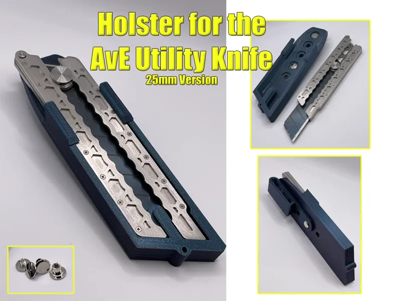 AvE 25mm Utility Knife Holster