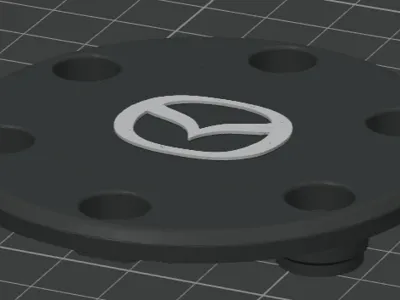 Mazda middle cap for logitech wheels