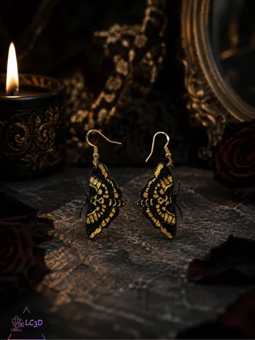 Pendientes: Butterfly skull earrings — vista de referencia 2