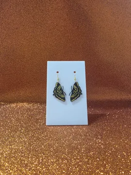 Pendientes: Butterfly skull earrings — vista de referencia 3