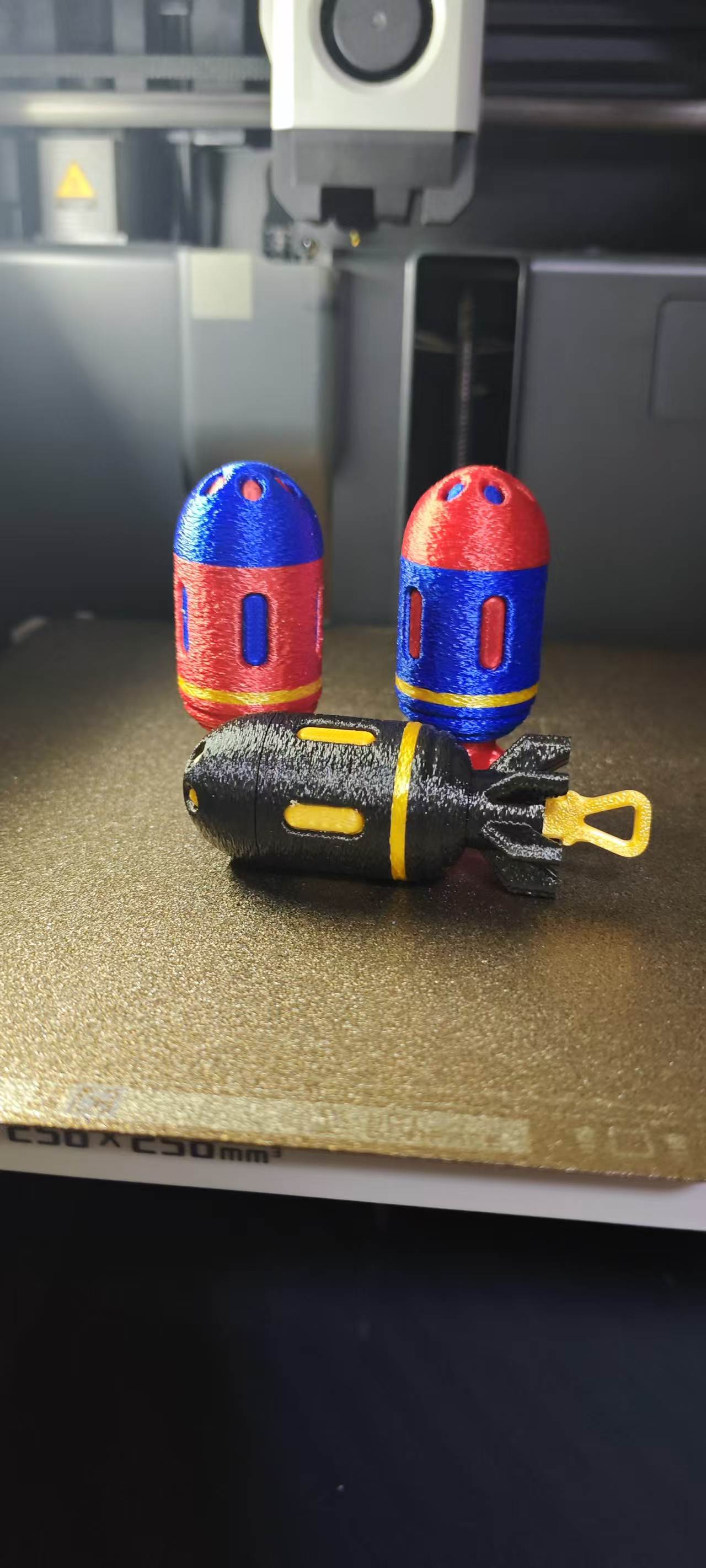 Miniatura 2 do modelo 3D 拼装小导弹 