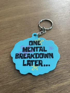 Llavero: Funny Keychain / 4 color / Spongebob Meme / Later — vista de referencia 4