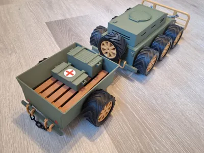 Trailer for "Rc Vehicle 6x6 (Armored Personnel Carrier)"
