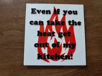 NO AMS Get out of my kitchen