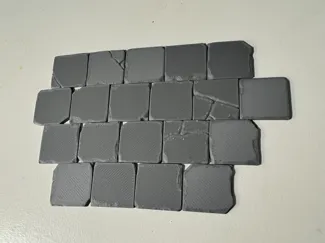 modular damaged floor tile