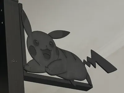 Pokemon Pikachu hoodie hanger 