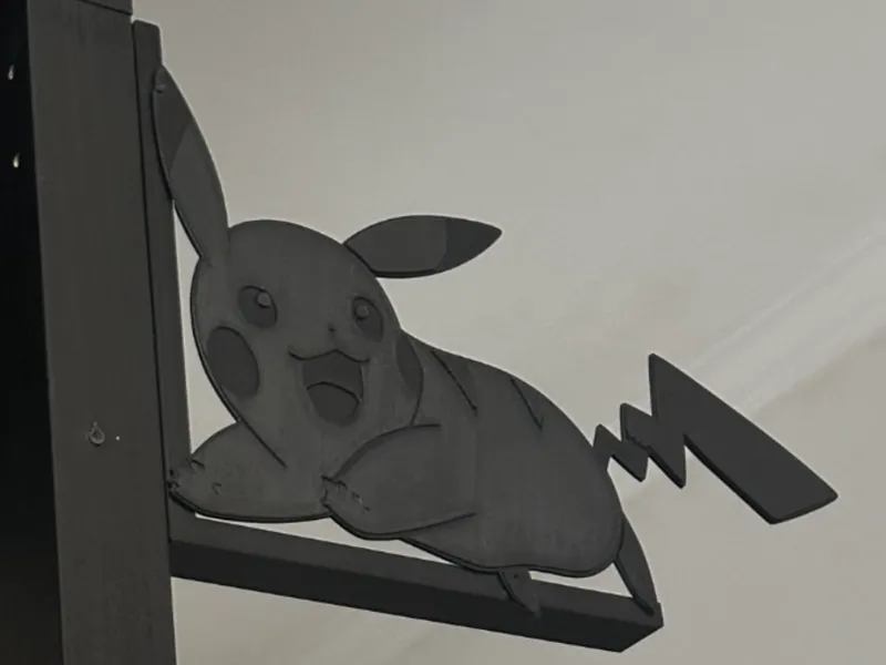 Pokemon Pikachu hoodie hanger 