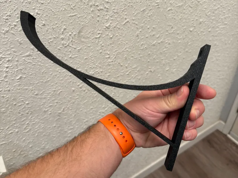 Extra Large Curved Hanger