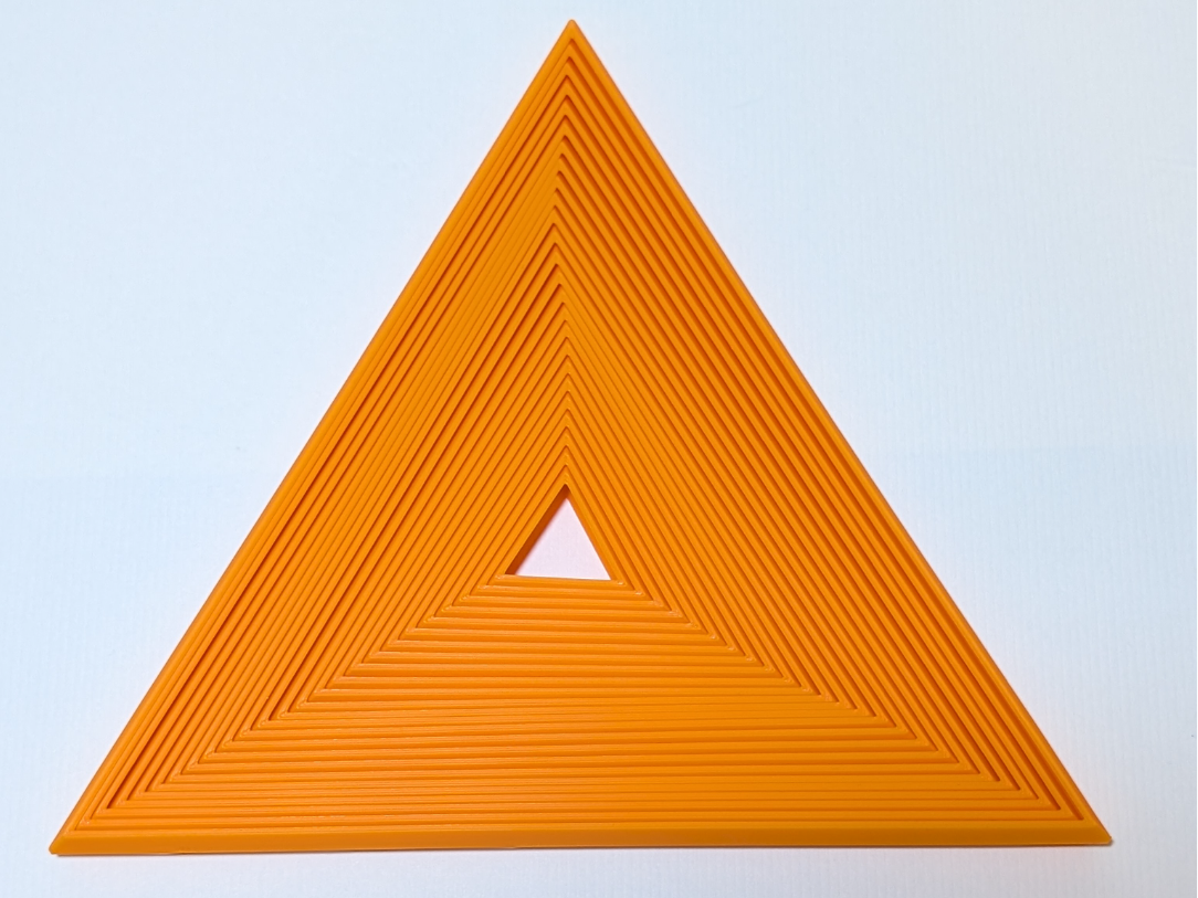 Infinity Triangle Slide Fidget