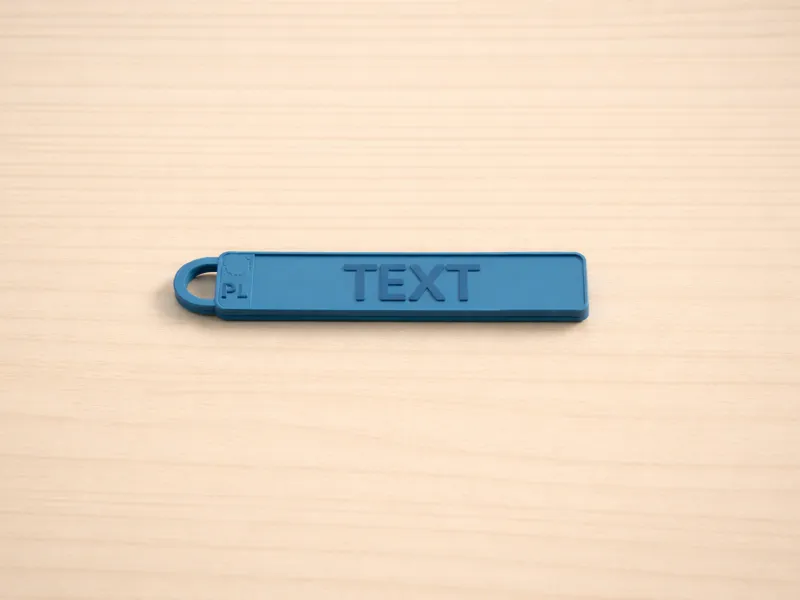 car plate keychain 