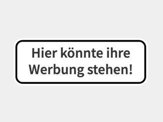 Schild schlicht und einfach "Hier könnte..."