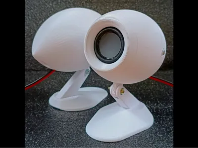 Oval Speaker Enclosure