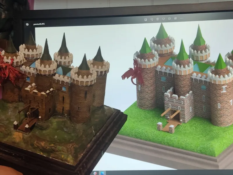 Museo de miniaturas castillo de los Dragones