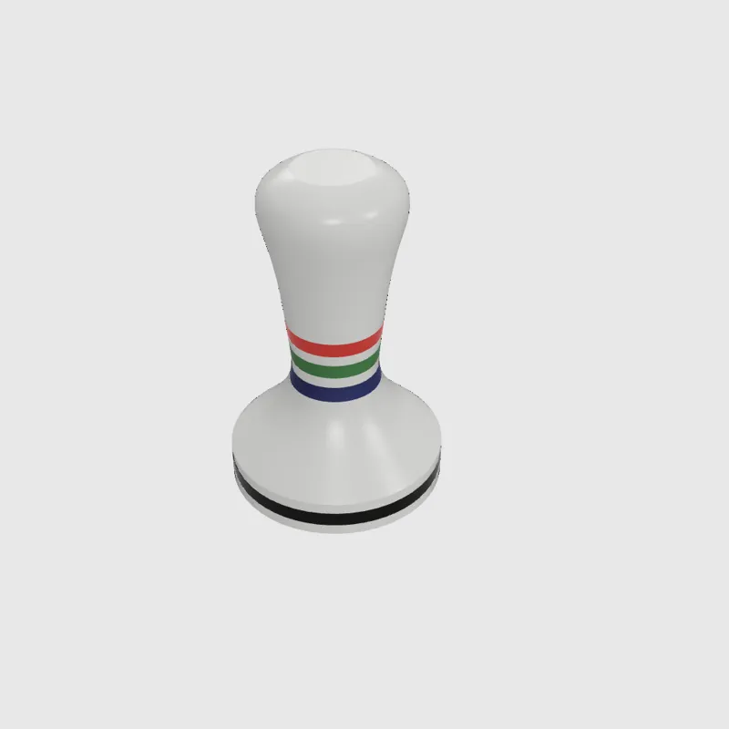 Coffee Tamper for 58mm Portafilter with Color Ring by your style