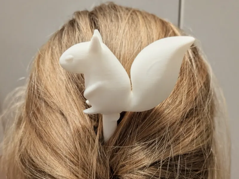 Squirrel Hairpin