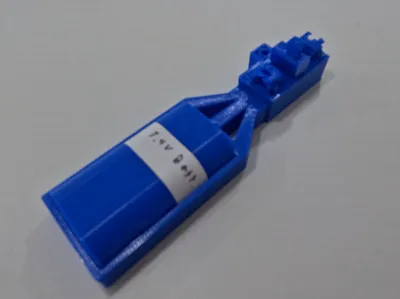 Cyberbrick PC-003 Li ion battery and switch case