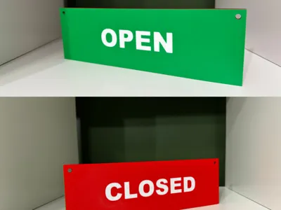 Open/Closed Sign
