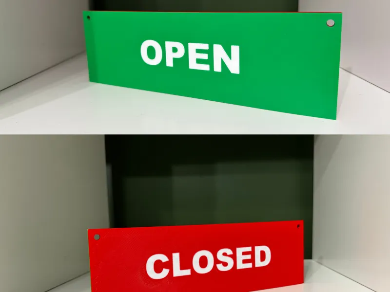 Open/Closed Sign