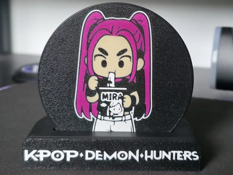 Juego de posavasos Kpop demon hunters