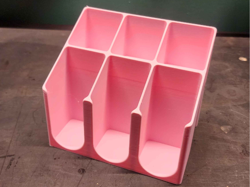 Twisted Allure Lotion Display – 6 Slot Organizer