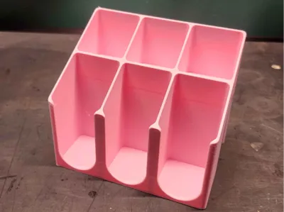 Twisted Allure Lotion Display – 6 Slot Organizer
