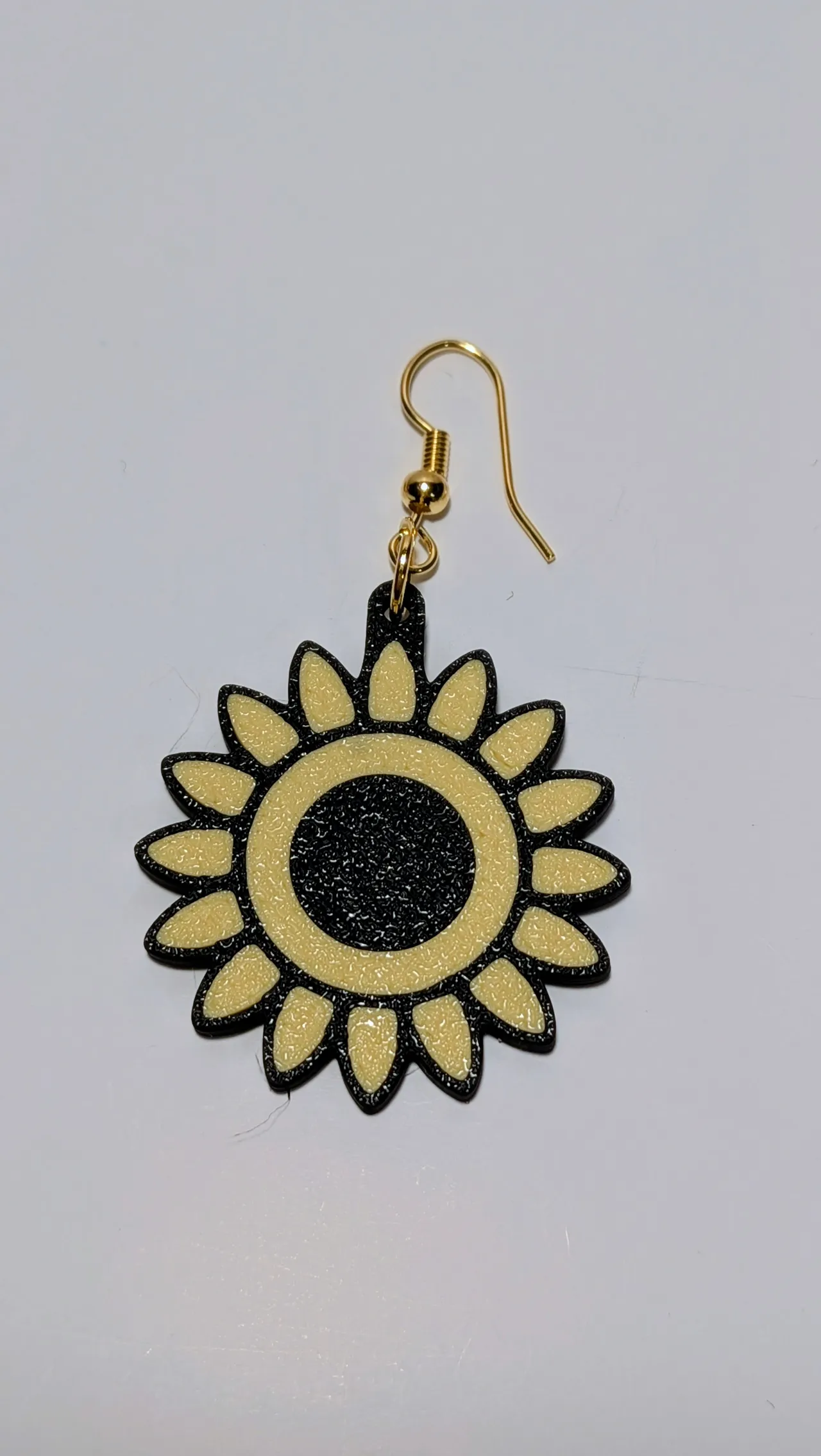 Sunny Sunflower Earrings view 3