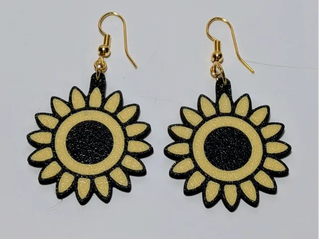 Sunny Sunflower Earrings